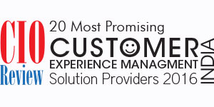 20 Most Promising Customer Experience Management Solution Providers - 2016